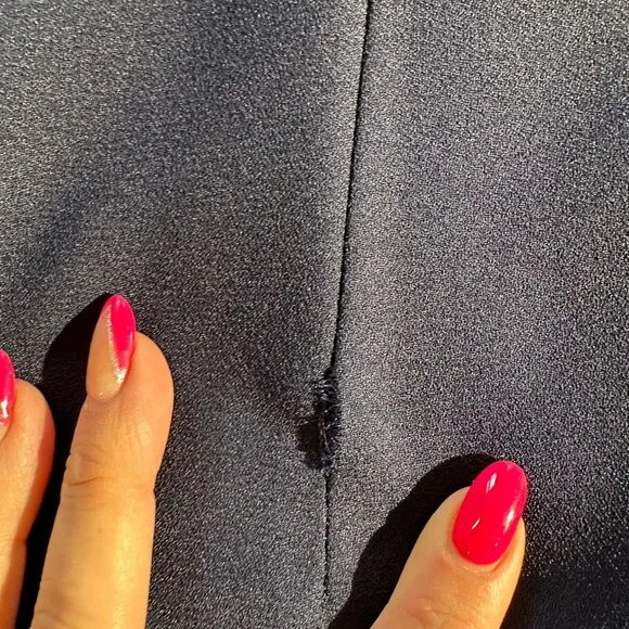 Karen Miller New York Navy Dress With Matching Jacket, Size 18 - Picture 10 of 16